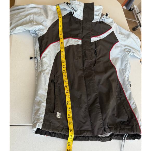 Columbia Omni-Shield Base TRX Convert Ski Jacket Women Medium Waterproof Hooded - Picture 5 of 16